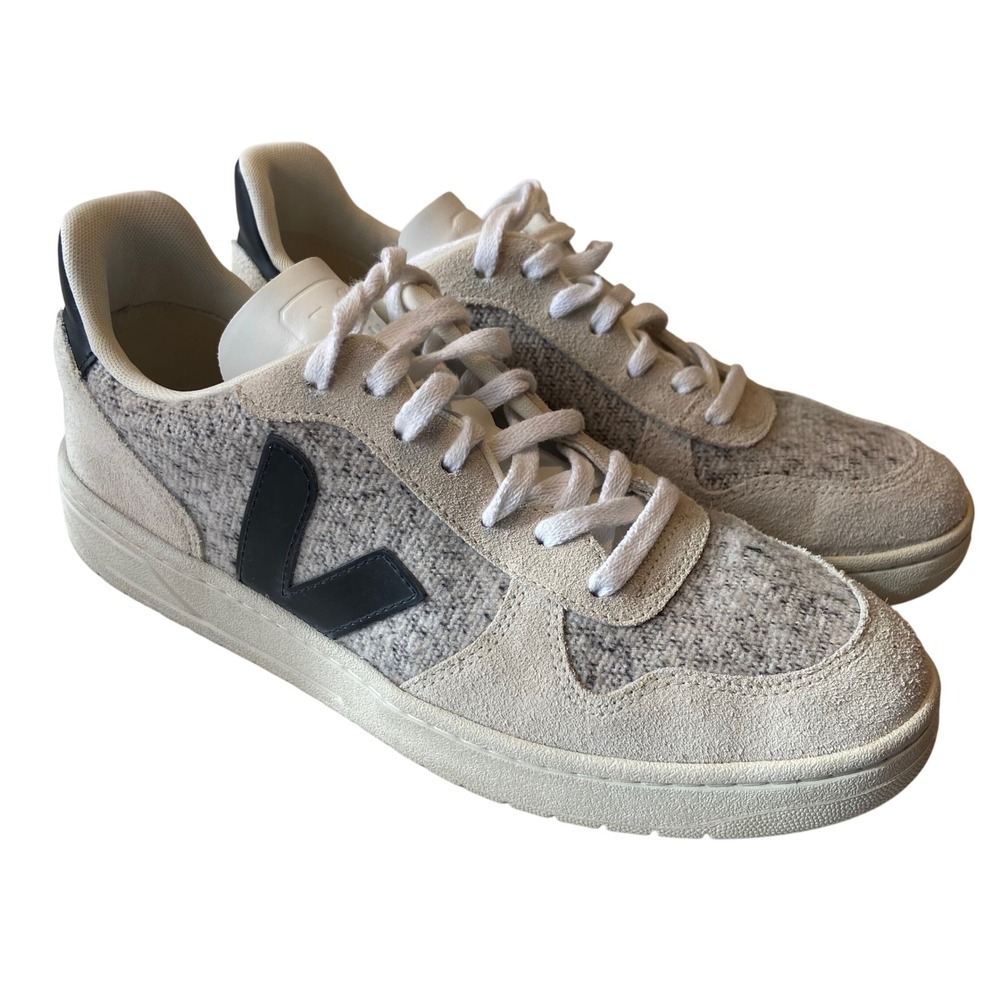 Veja Flannel Snow Black Sneakers EU 41 US 9.5 Women Casual